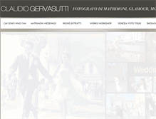 Tablet Screenshot of gervasutticlaudio.com